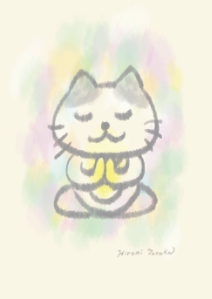 ねこぼとけ (Cat Buddha)